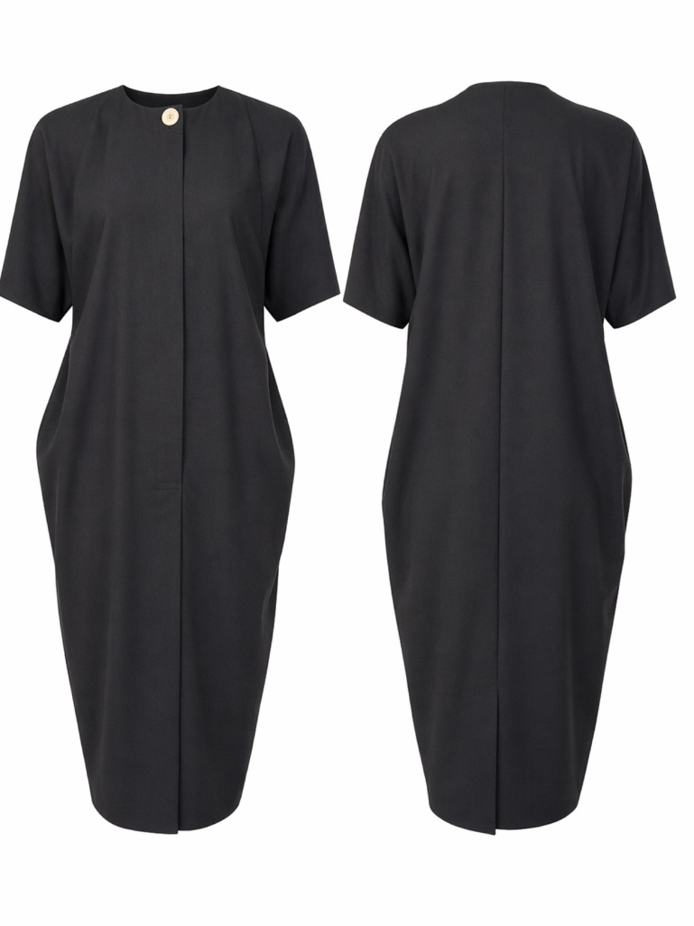 Vintage Jessica Howard shift  Dress - Black - 14